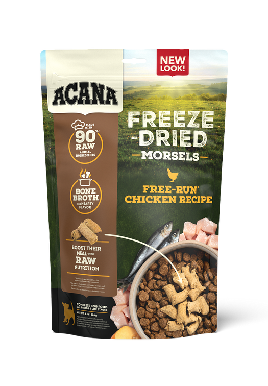 Freeze-Dried Food, Free-Run Chicken Recipe, Morsels